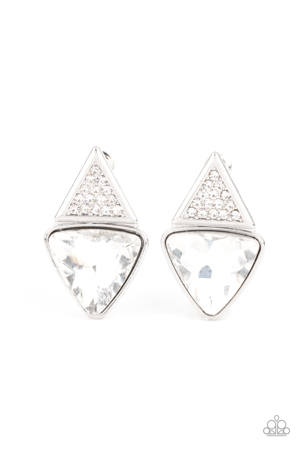 Risky Razzle - White - Paparazzi Accessories