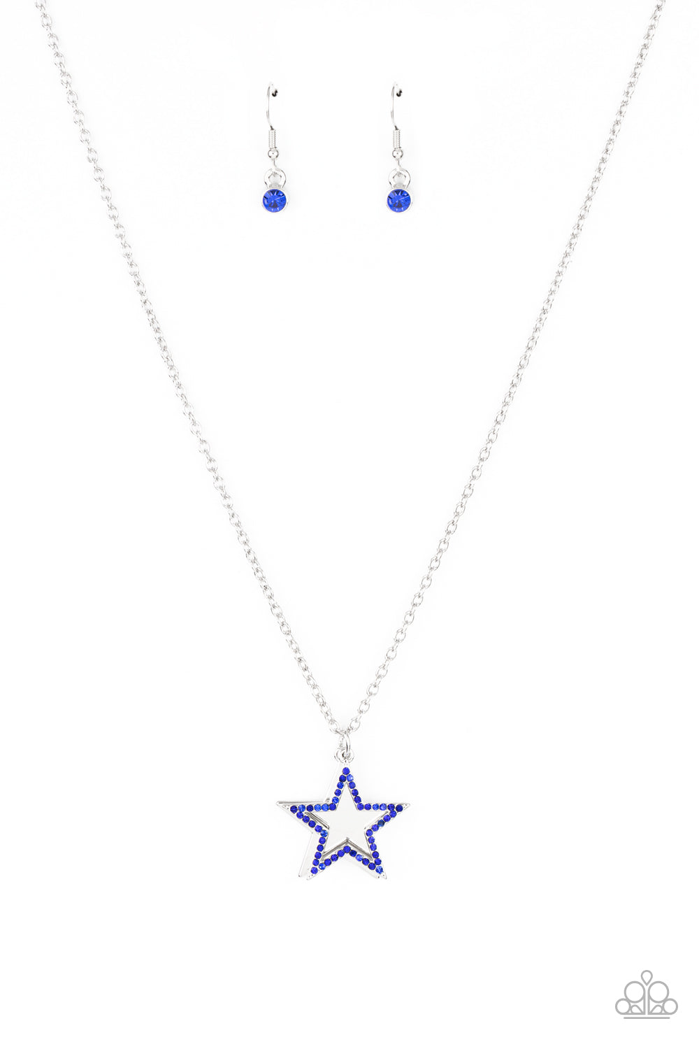 American Anthem - Blue - Paparazzi Accessories
