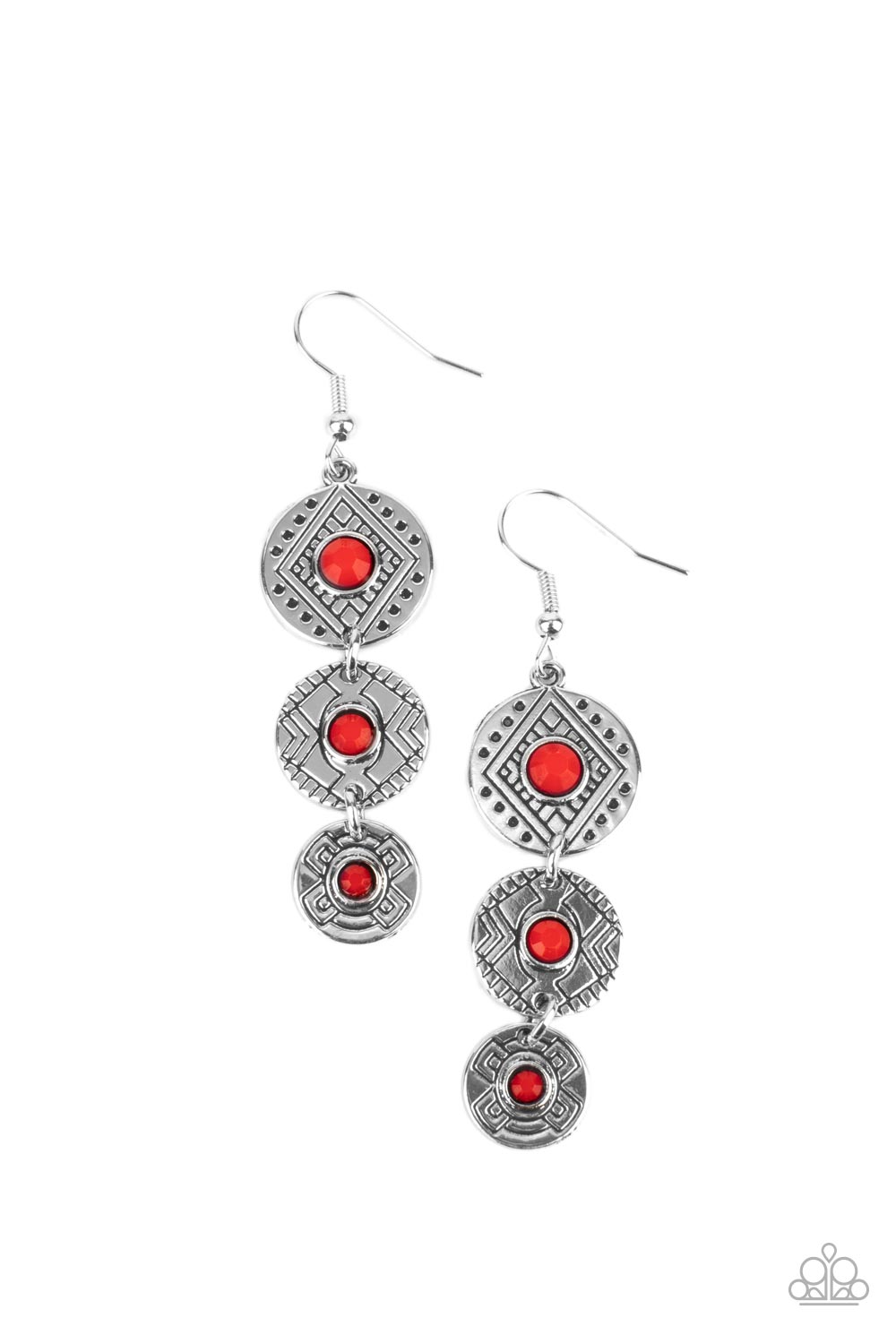 Totem Temptress - Red - Paparazzi Accessories