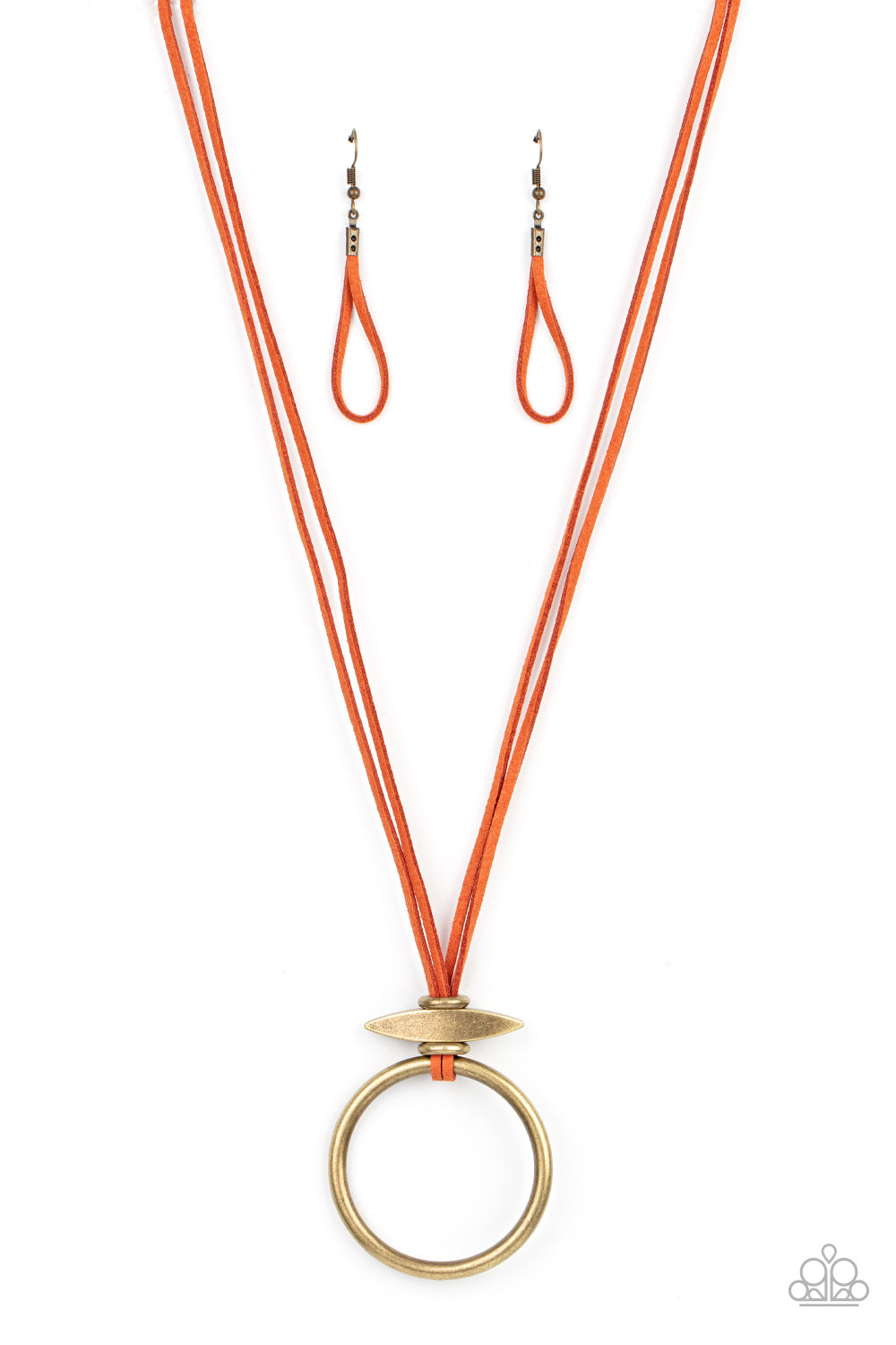 Noticeably Nomad - Orange - Paparazzi Accessories