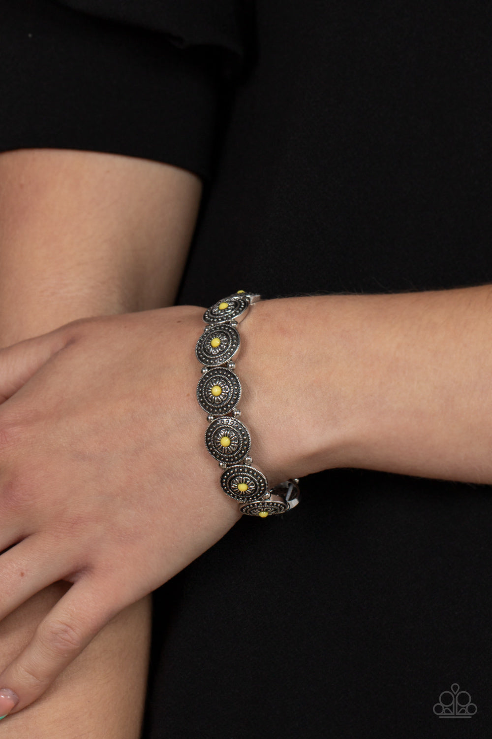 Granada Garden Party - Yellow - Paparazzi Accessories