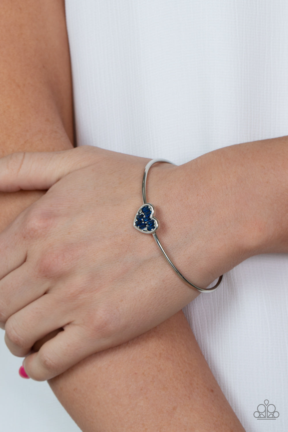 Heart of Ice - Blue - Paparazzi Accessories