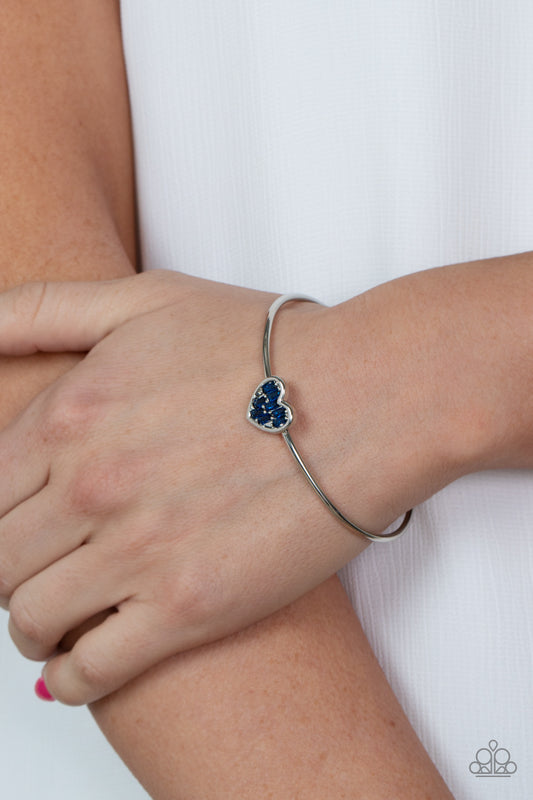 Heart of Ice - Blue - Paparazzi Accessories