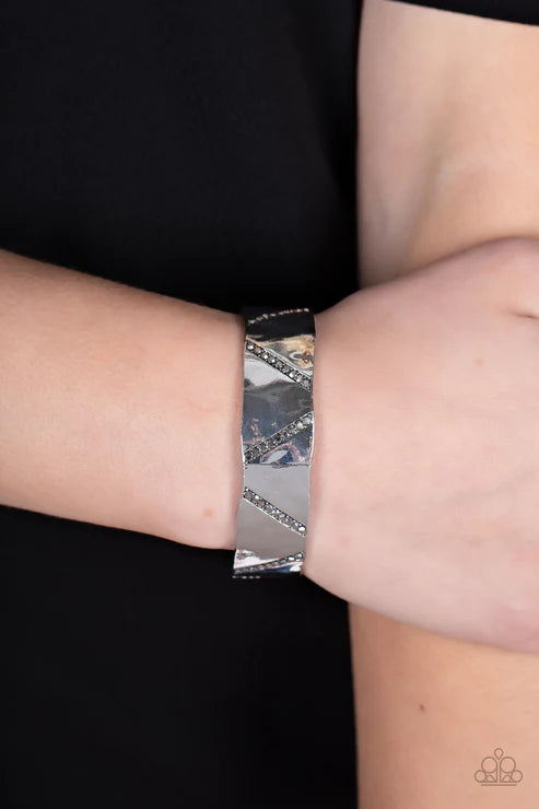 Couture Crusher - Silver - Paparazzi Accessories