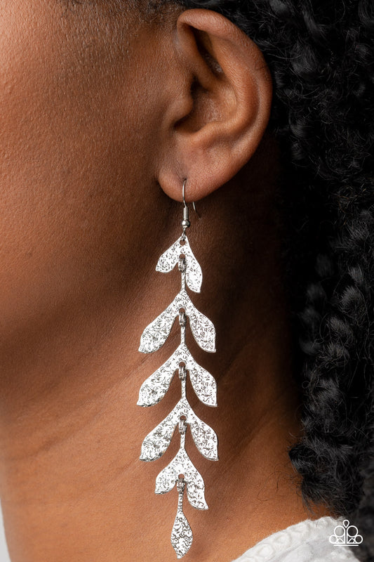 Lead From the FROND - Silver - Paparazzi Accessories