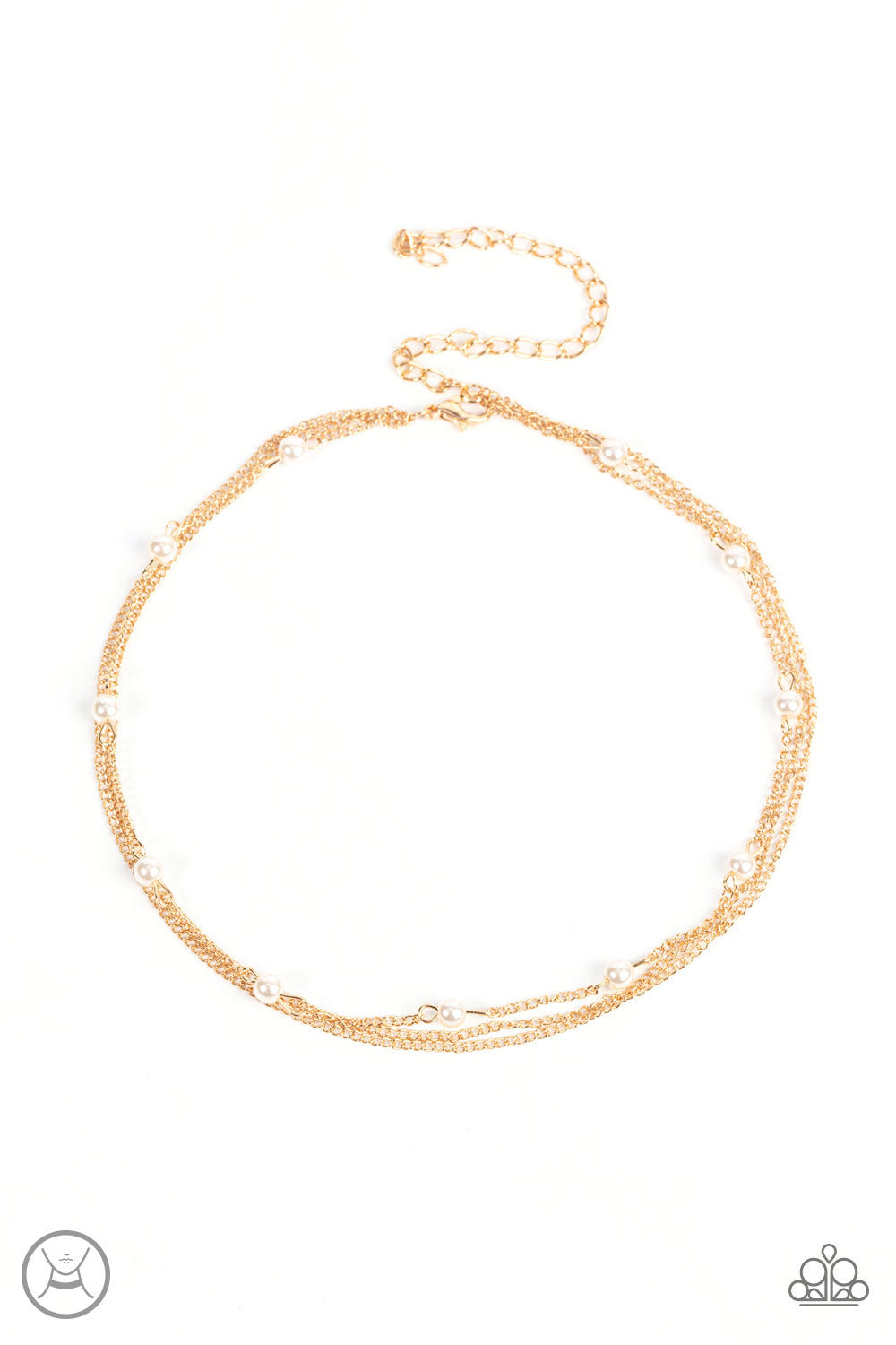 Daintily Dapper - Gold - Paparazzi Accessories