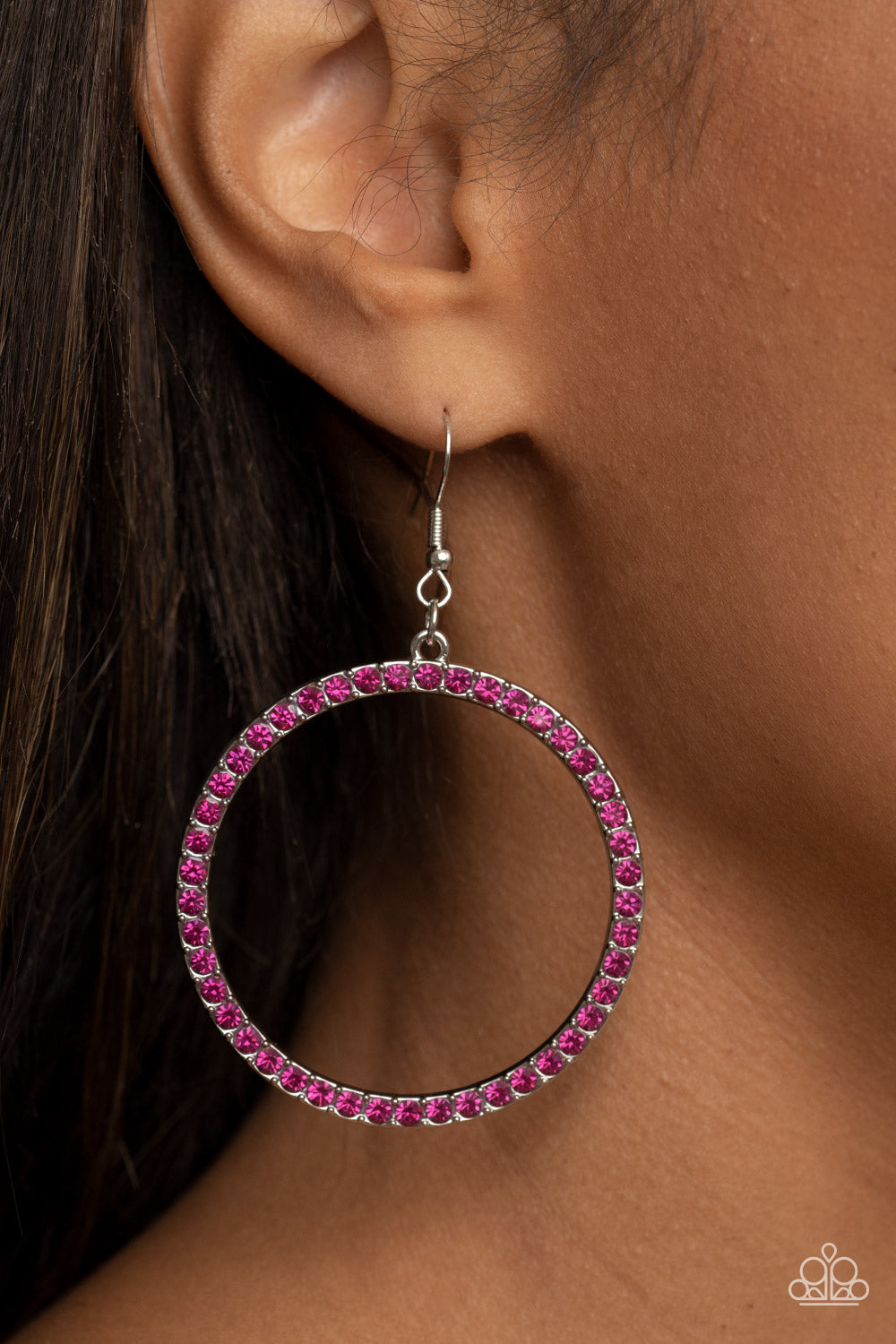 Head-Turning Halo - Pink - Paparazzi Accessories