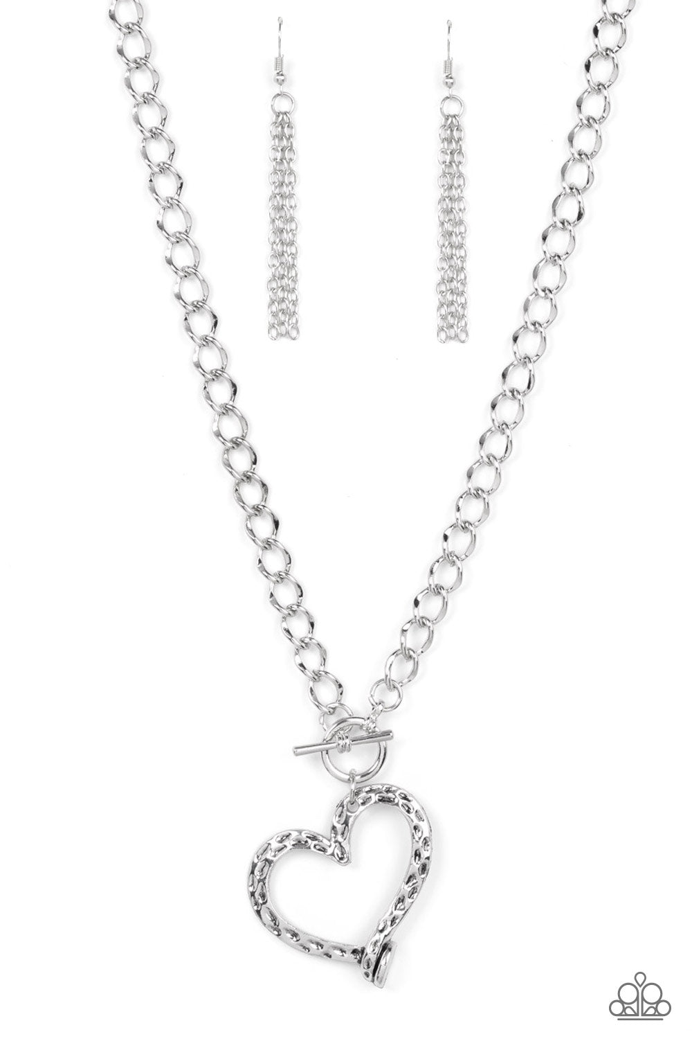 Reimagined Romance - Silver - Paparazzi Accessories
