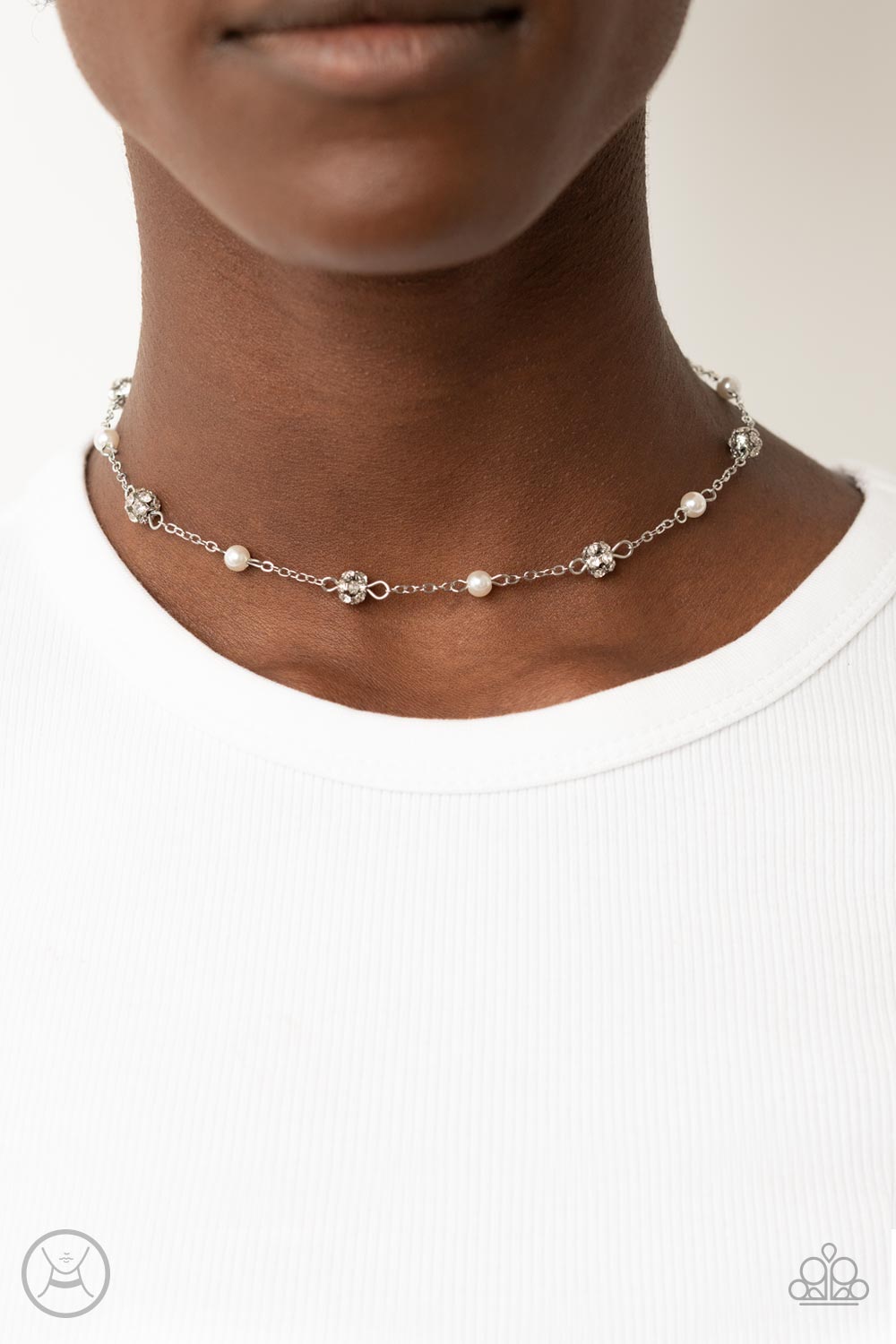 Rumored Romance - White - Paparazzi Accessories