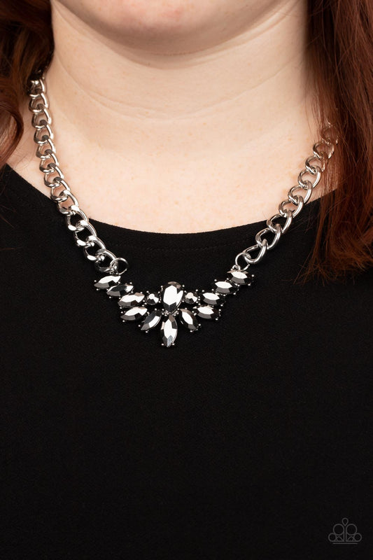 Come at Me - Silver - Paparazzi Accessories