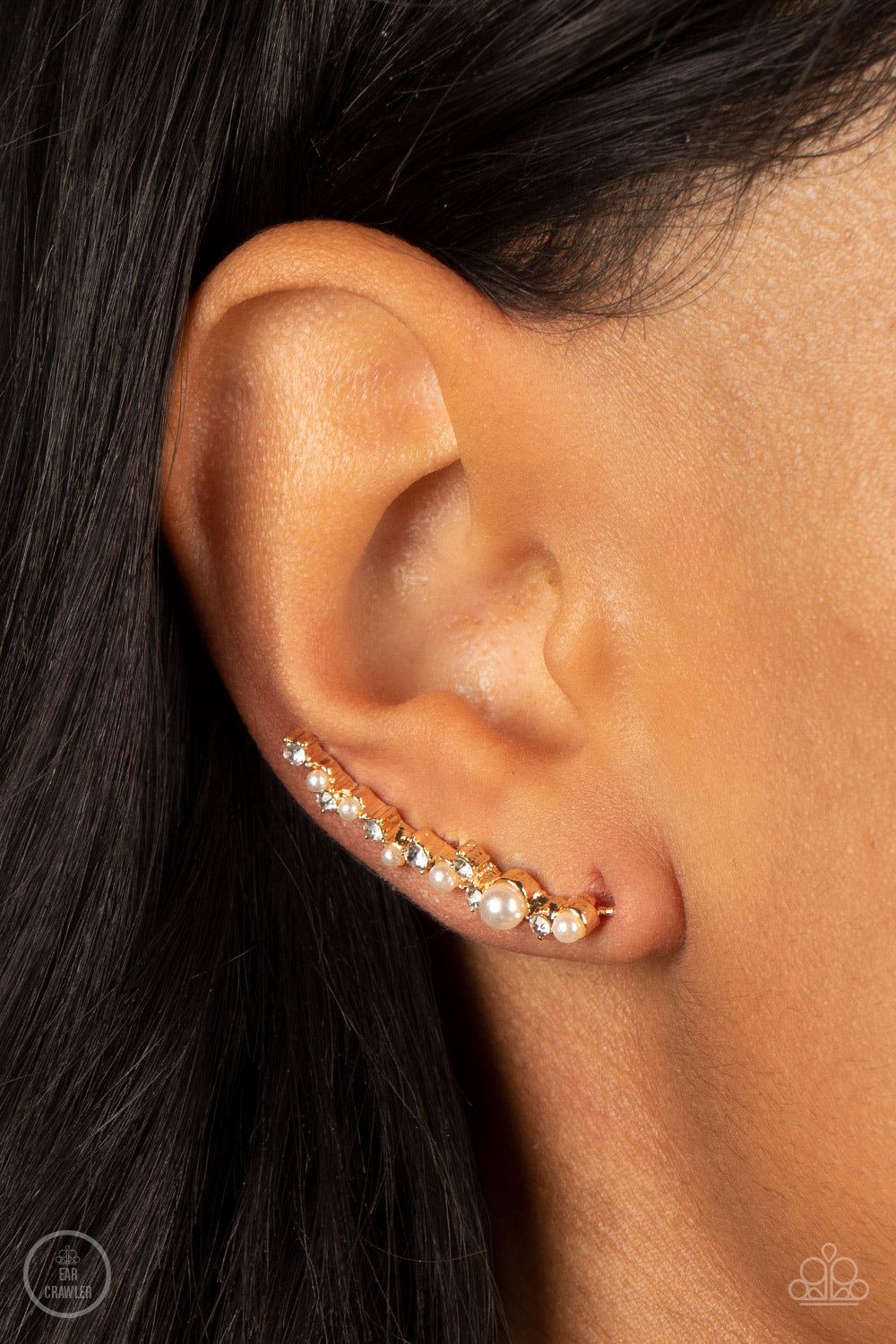 Couture Crawl - Gold - Paparazzi Accessories