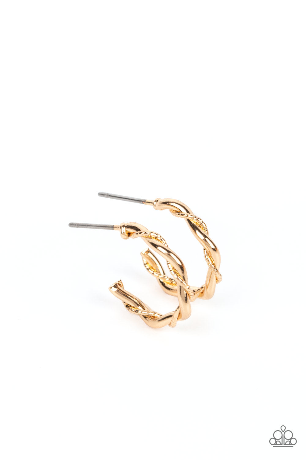 Irresistibly Intertwined - Gold - Paparazzi Accessories