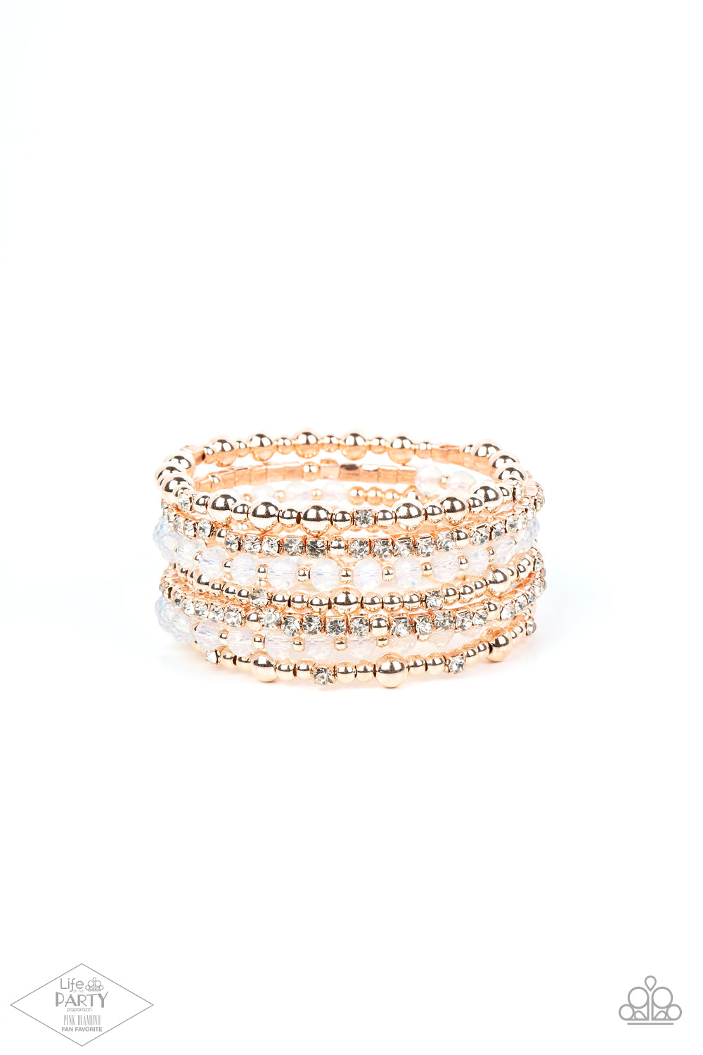 ICE Knowing You - Rose Gold - Paparazzi Accessories