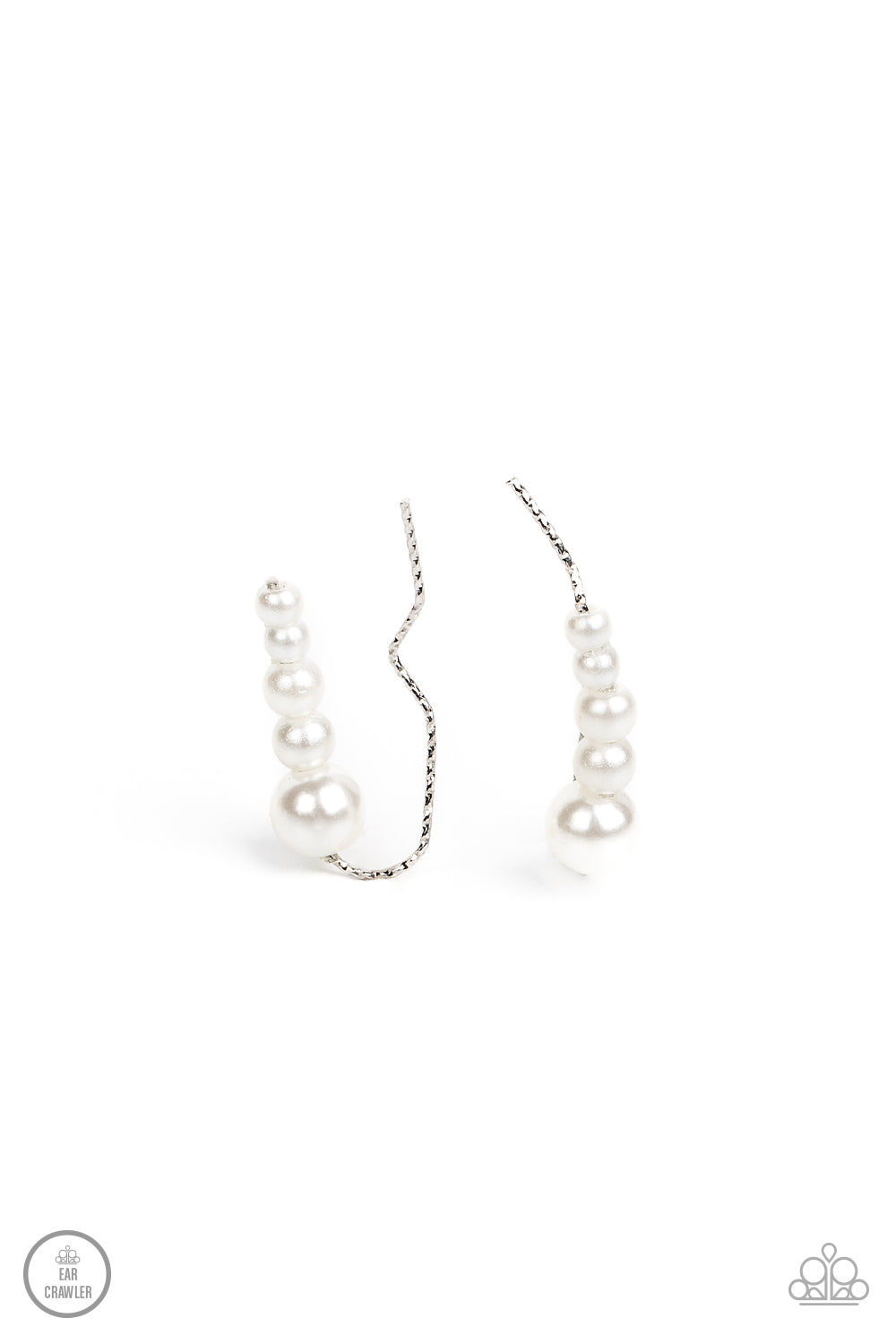 Dropping into Divine - White - Paparazzi Accessories