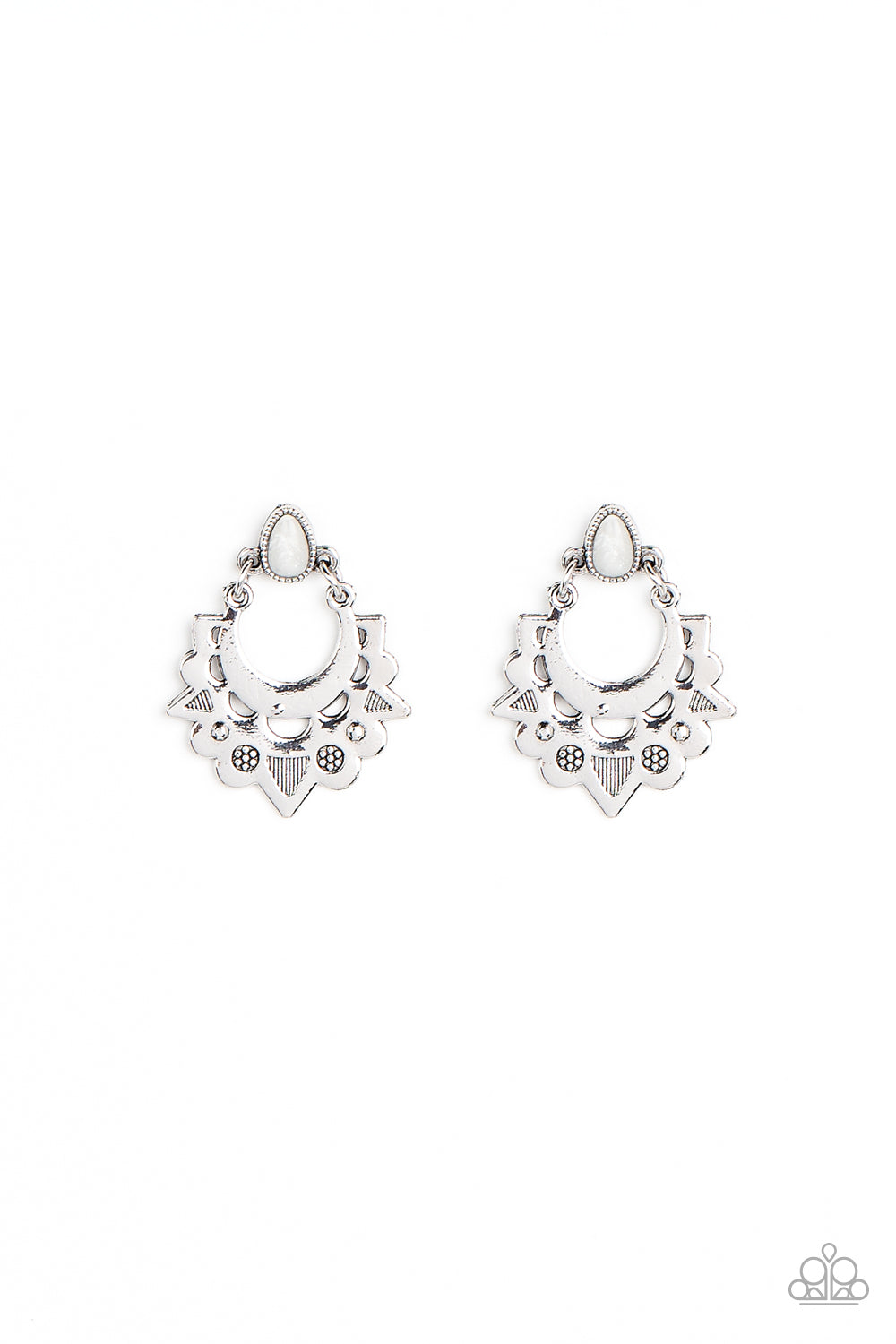 Earthy Zeal - White - Paparazzi Accessories