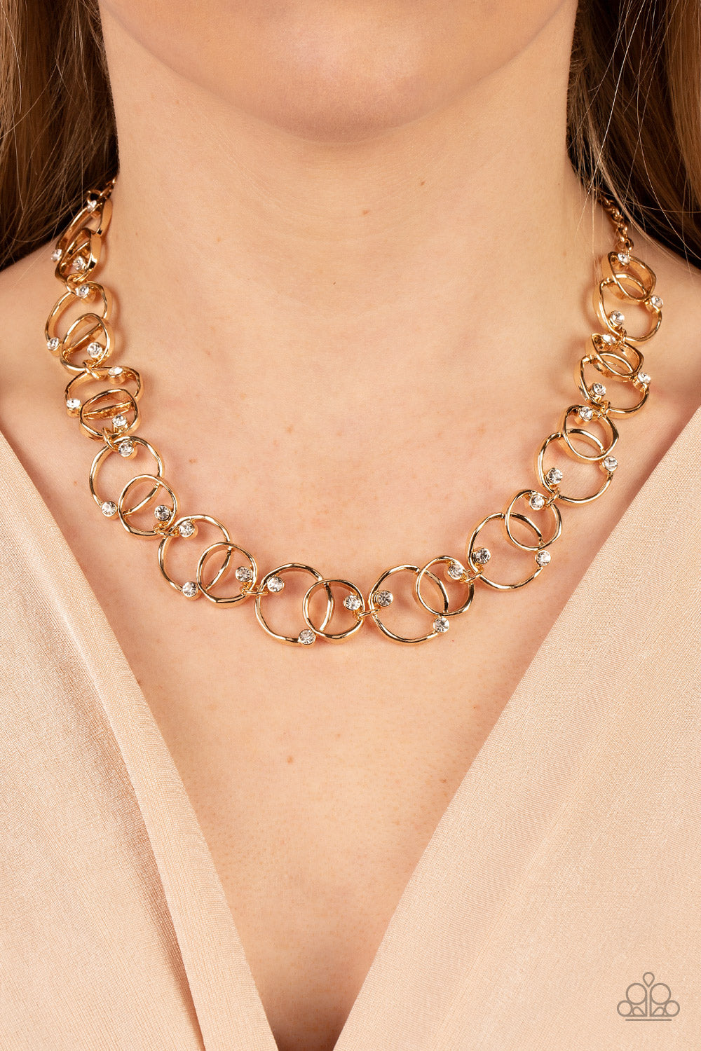 Center of My Universe - Gold - Paparazzi Accessories