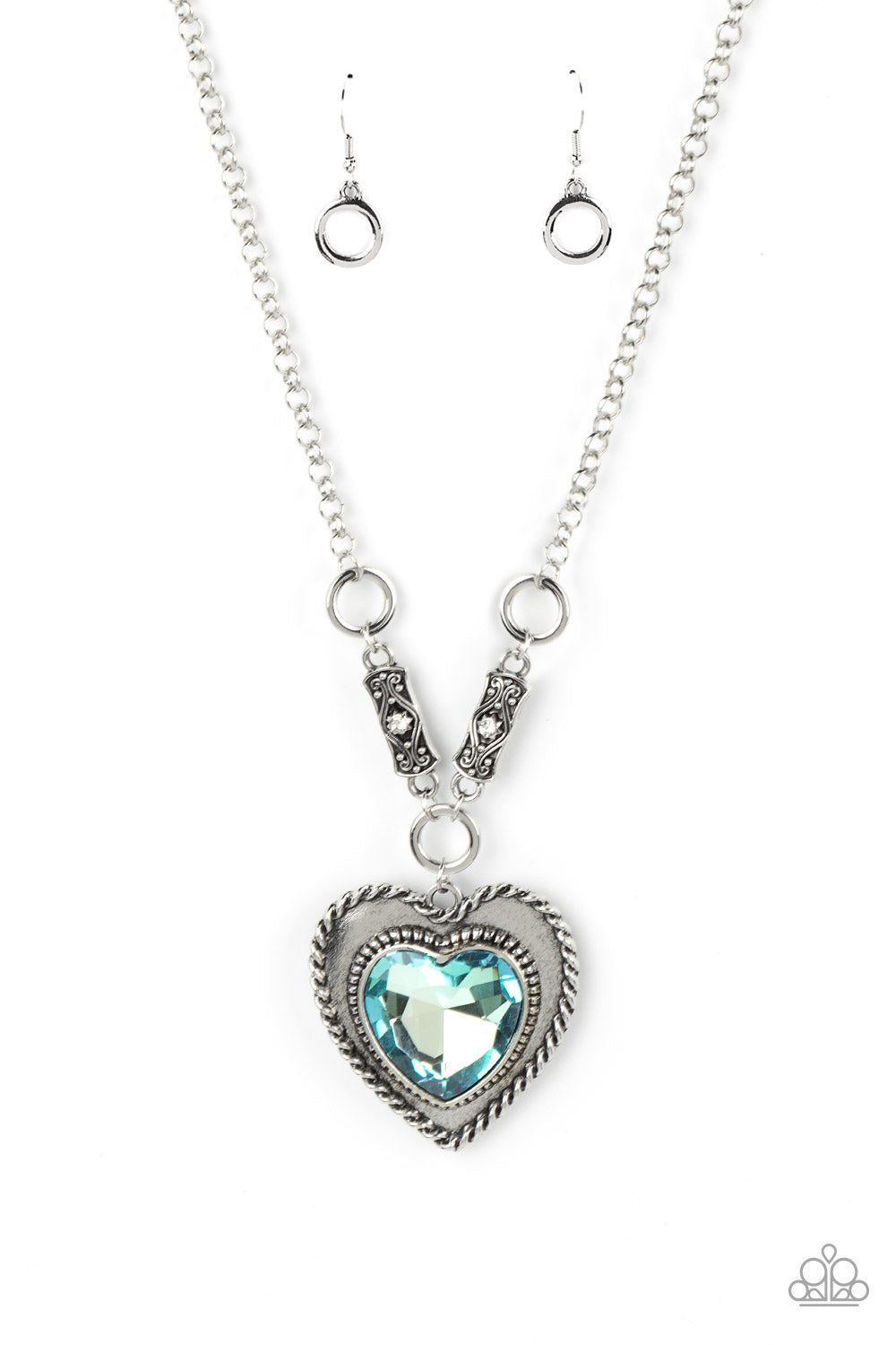 Heart Full of Fabulous - Blue - Paparazzi Accessories