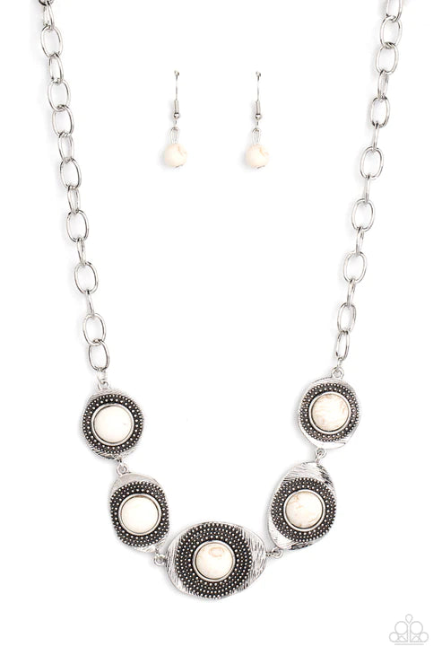 Homestead Harmony - White - Paparazzi Accessories