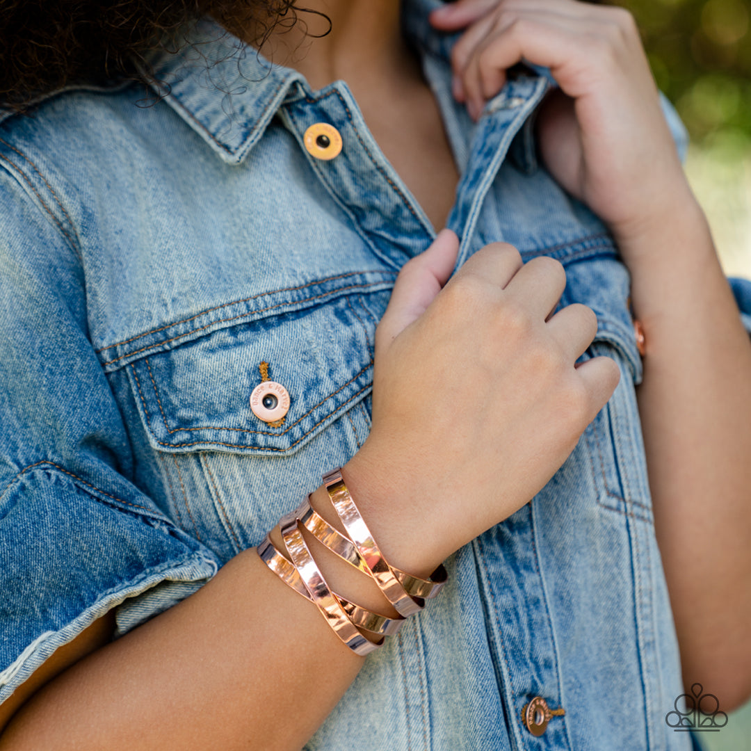 Industrial Imagination - Copper - Paparazzi Accessories