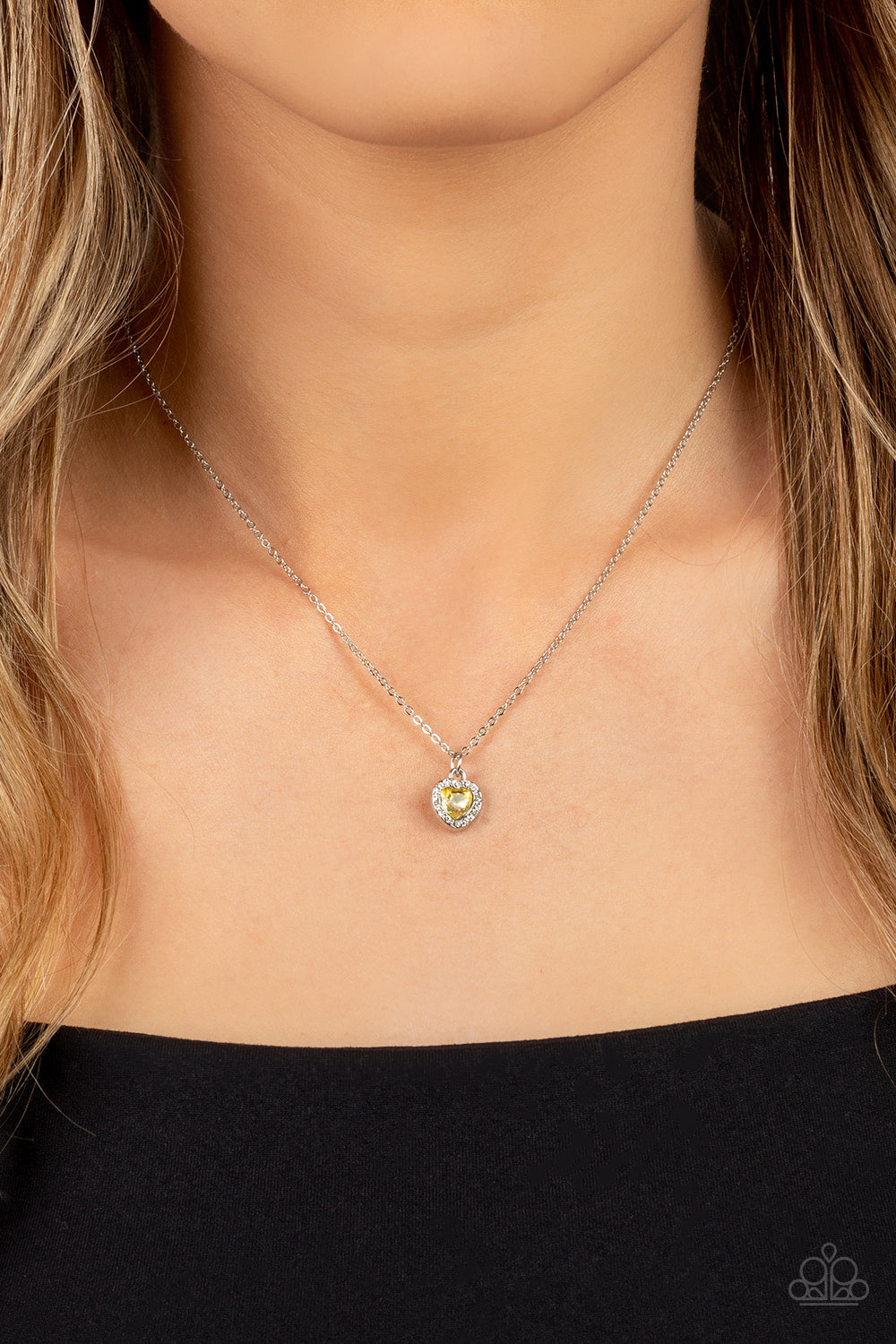 A Little Lovestruck - Yellow - Paparazzi Accessories