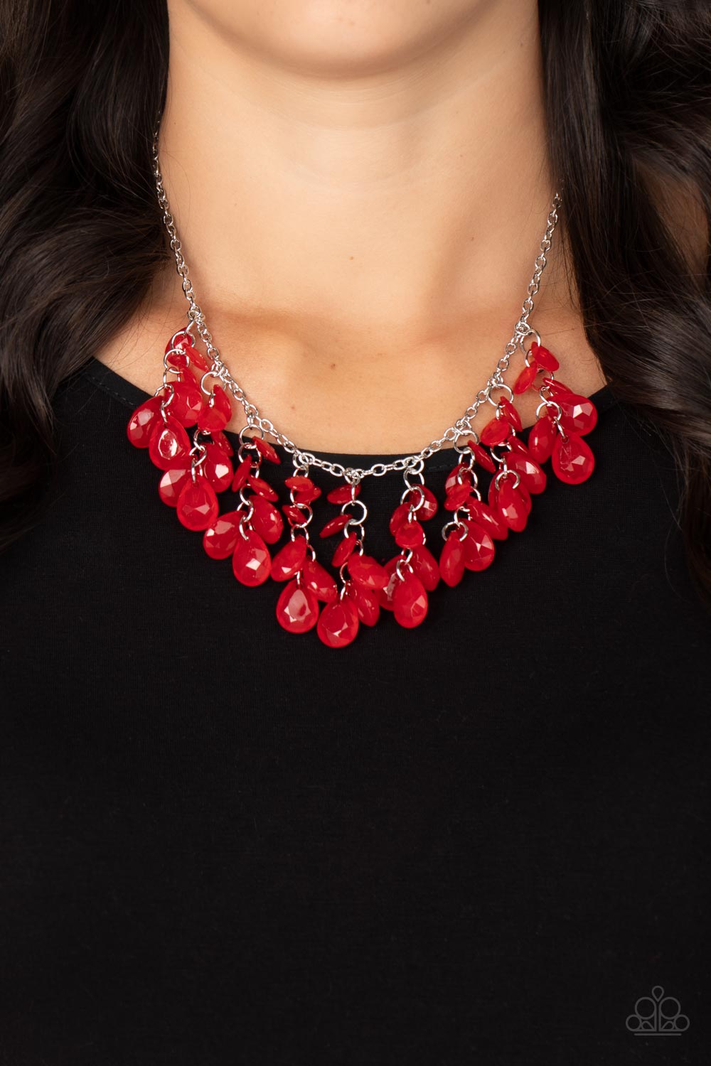 Crystal Cabaret - Red - Paparazzi Accessories