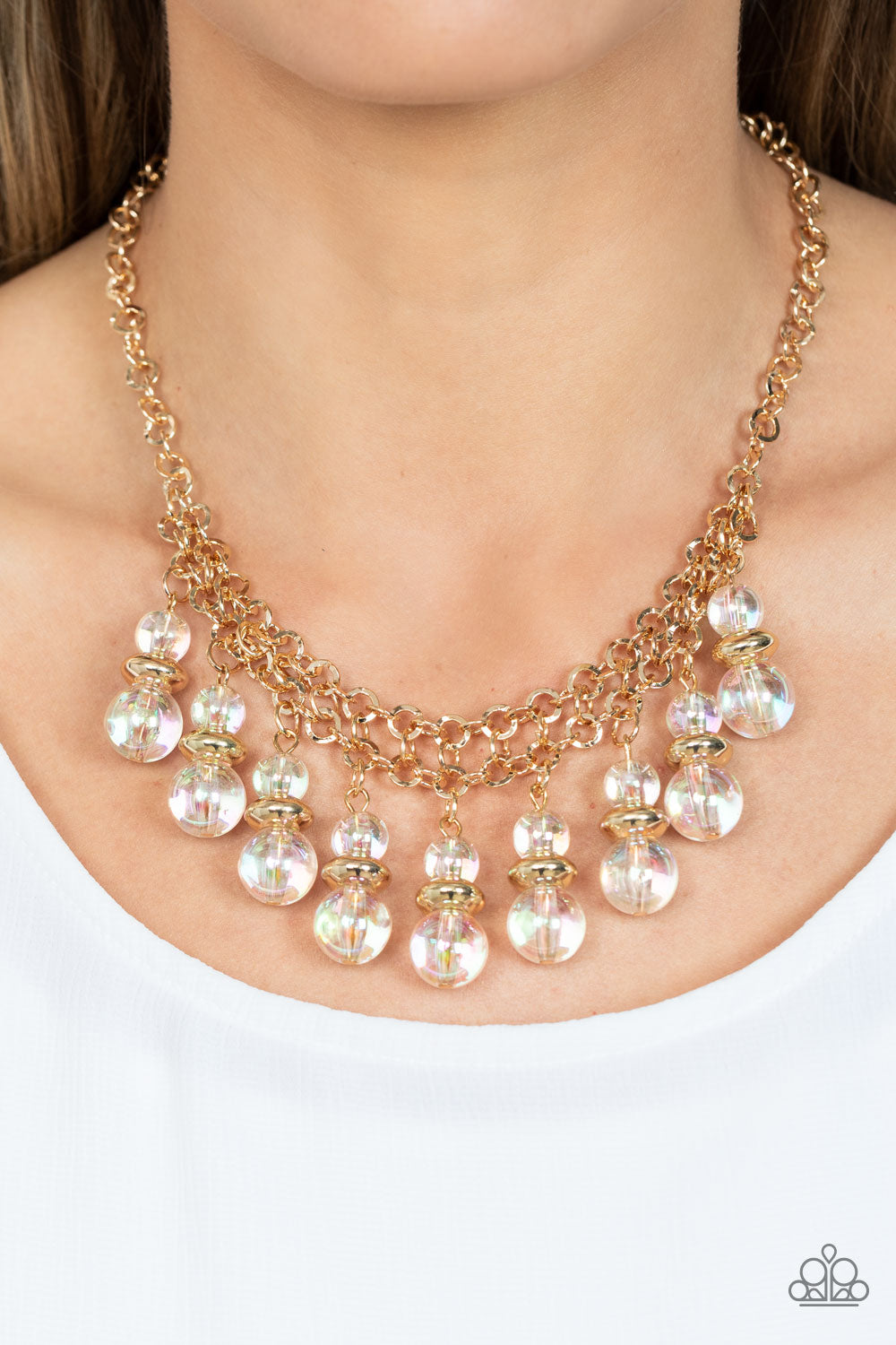 Deep Space Diva - Gold - Paparazzi Accessories