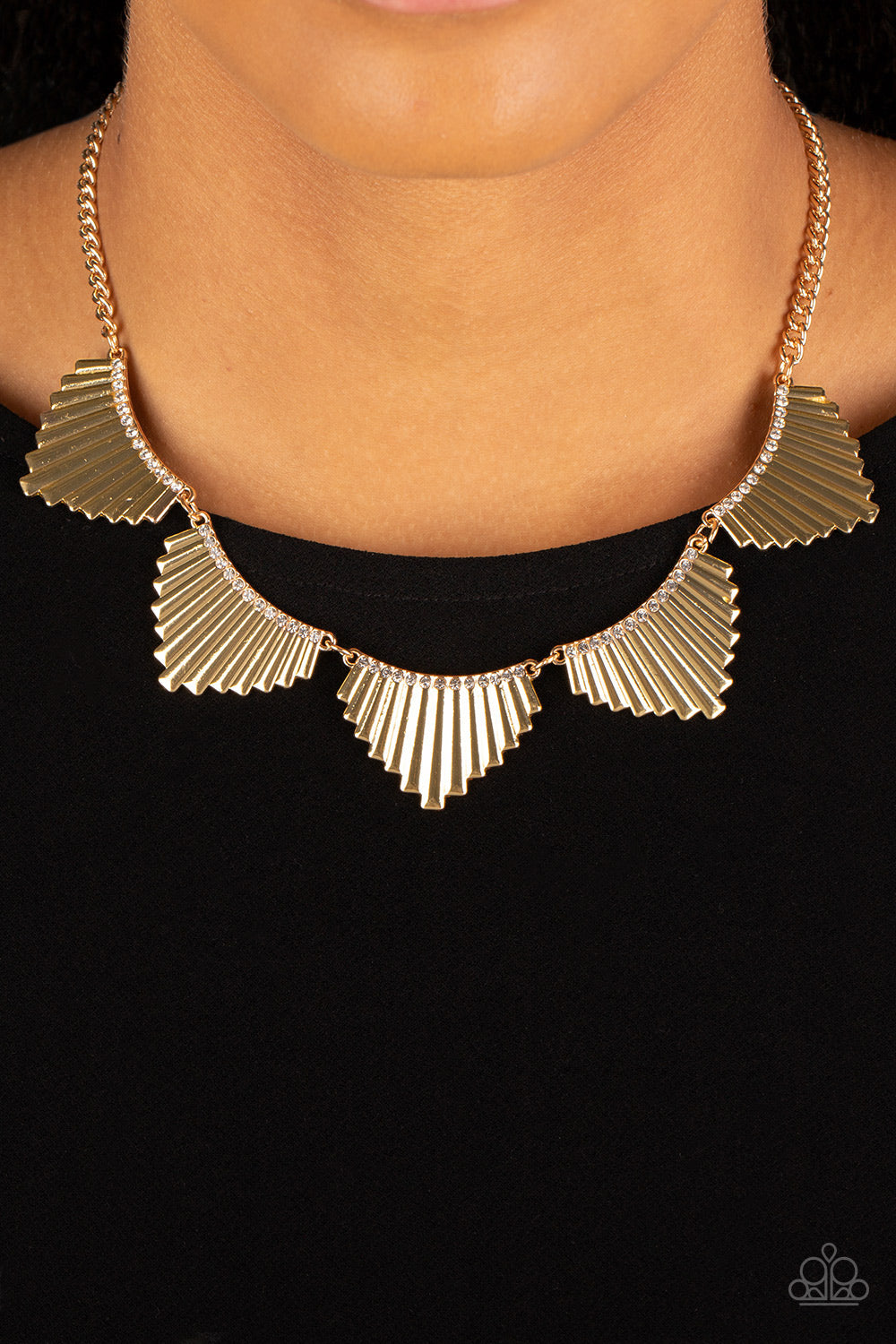 MANE Street - Gold - Paparazzi Accessories