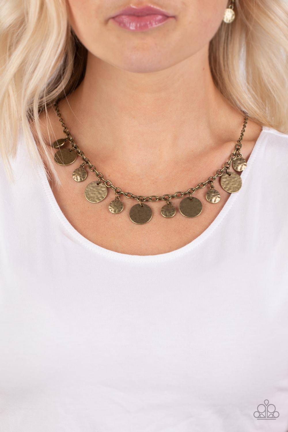 Model Medallions - Brass - Paparazzi Accessories