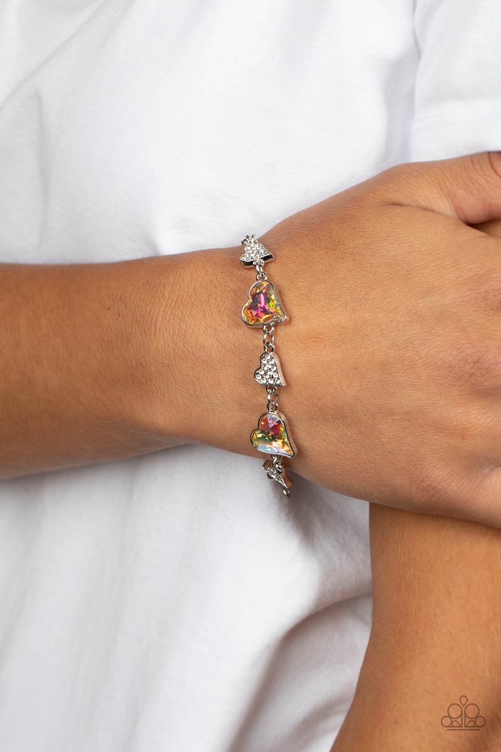Cluelessly Crushing - Multi - Paparazzi Accessories