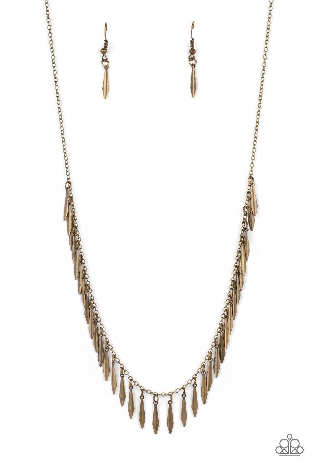 Striking Sheen - Brass - Paparazzi Accessories