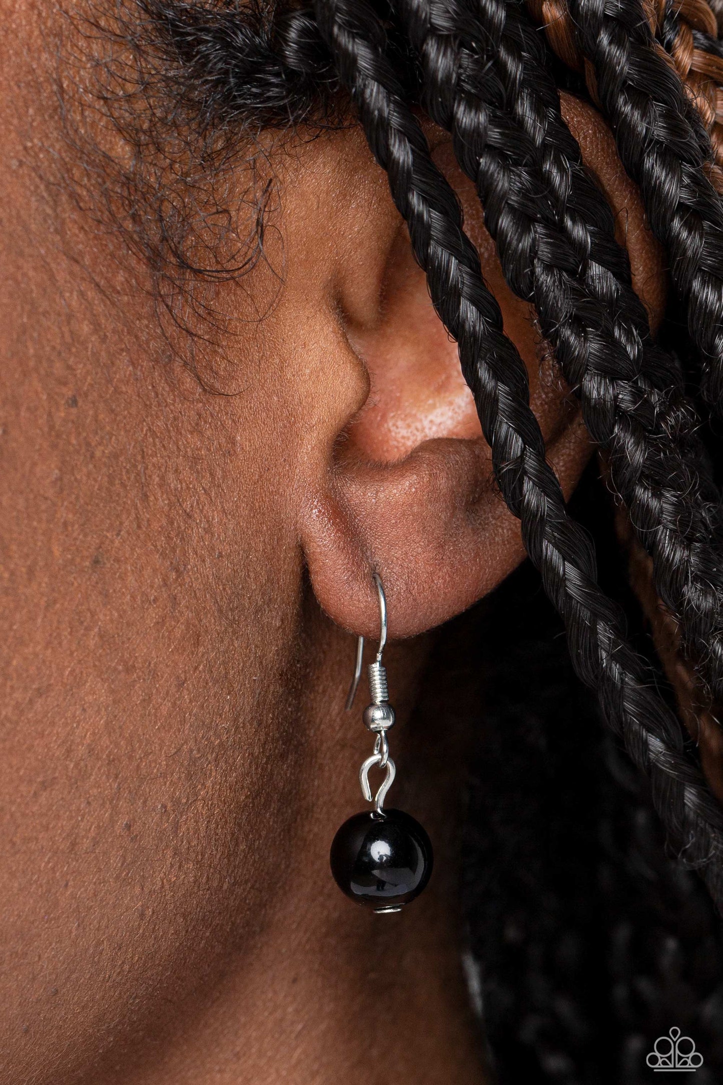 Fetching Filigree - Black - Paparazzi Accessories