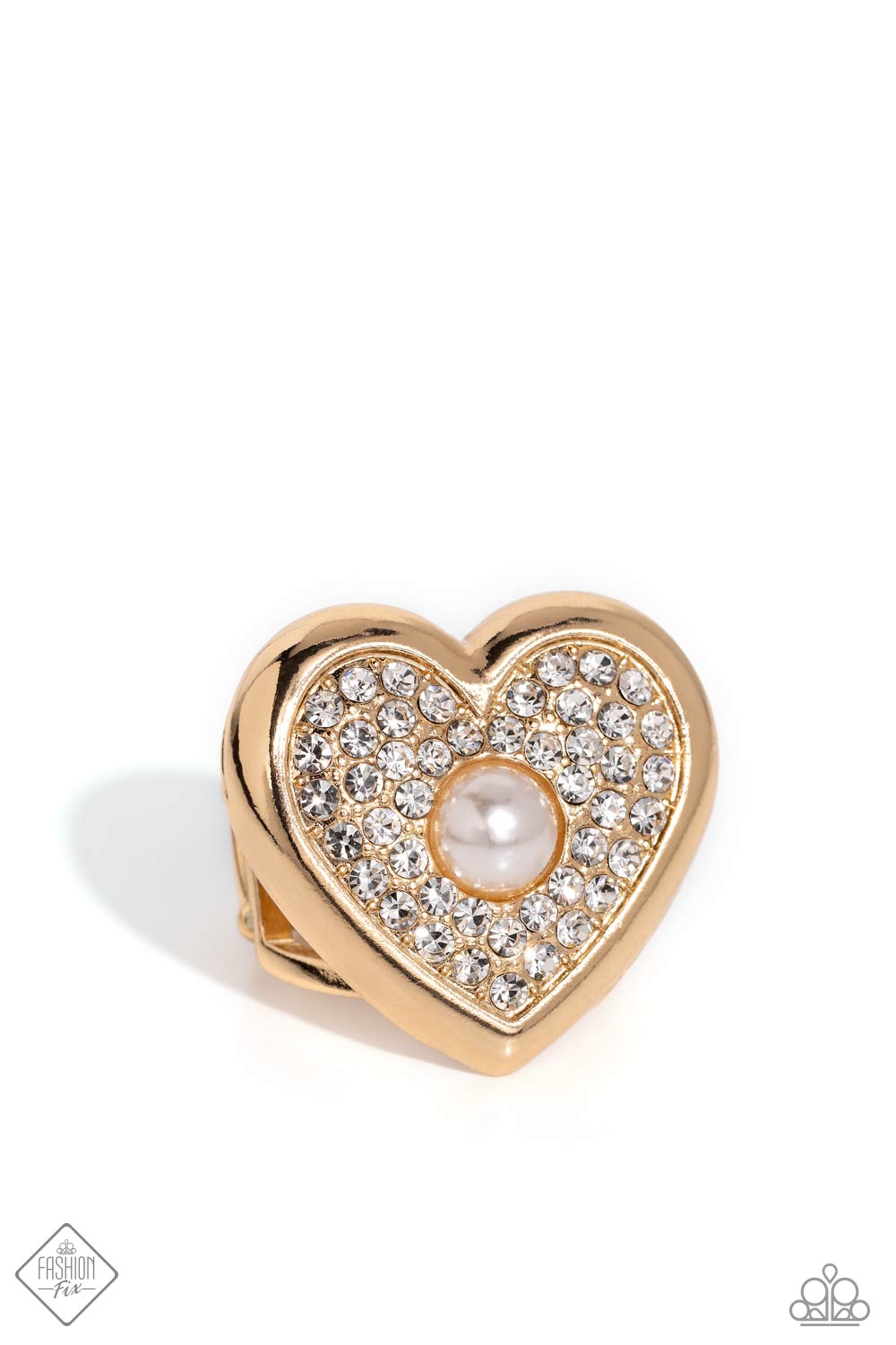 Heartfelt Heritage - Gold - Paparazzi Accessories