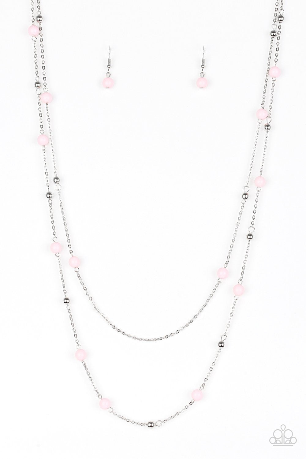 Beach Party Pageant - Pink - Paparazzi Accessories