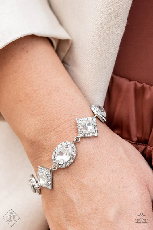 Decade of Dazzle - White - Paparazzi Accessories