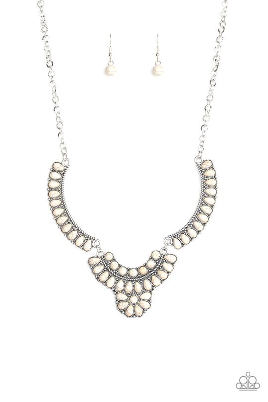 Omega Oasis - White - Paparazzi Accessories