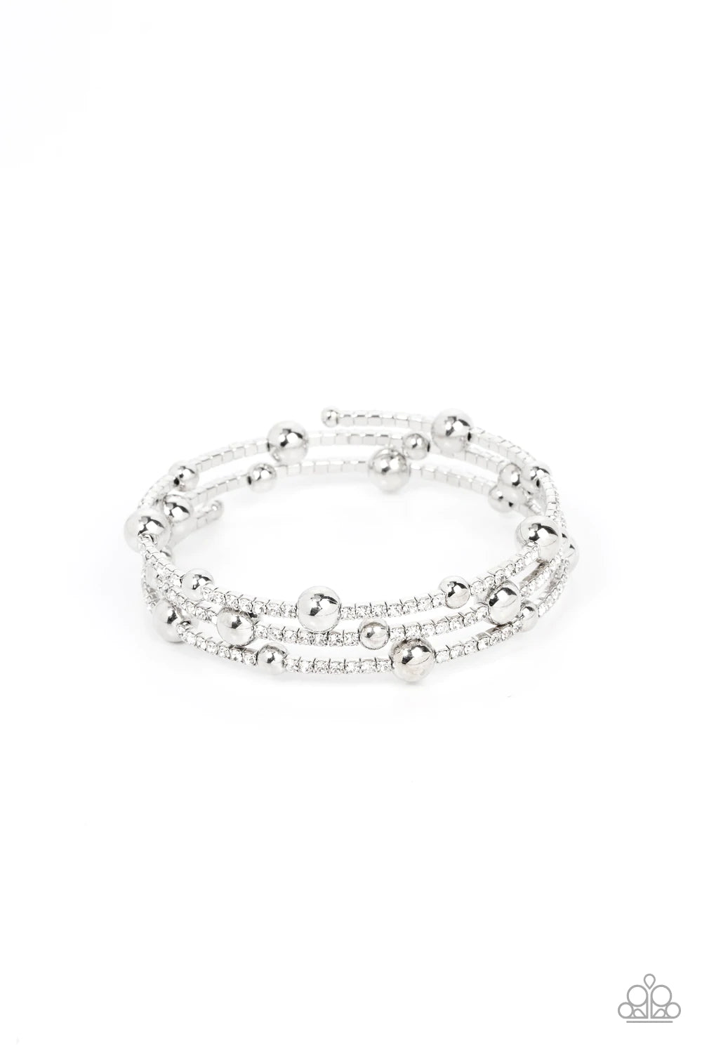 Spontaneous Shimmer - White - Paparazzi Accessories