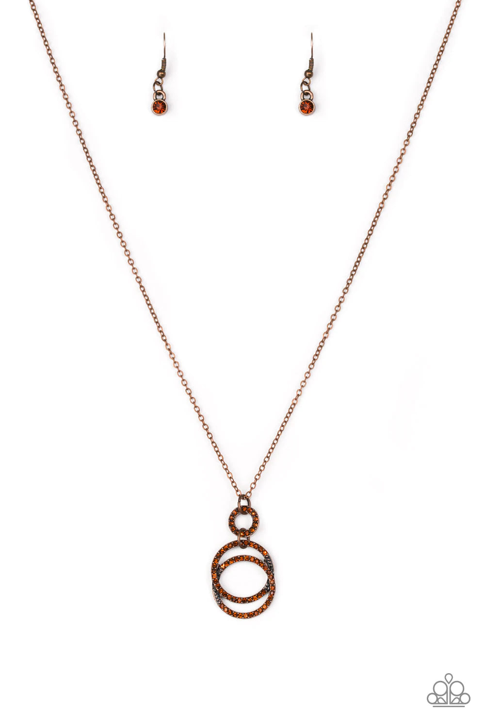 Timeless Trio - Copper - Paparazzi Accessories