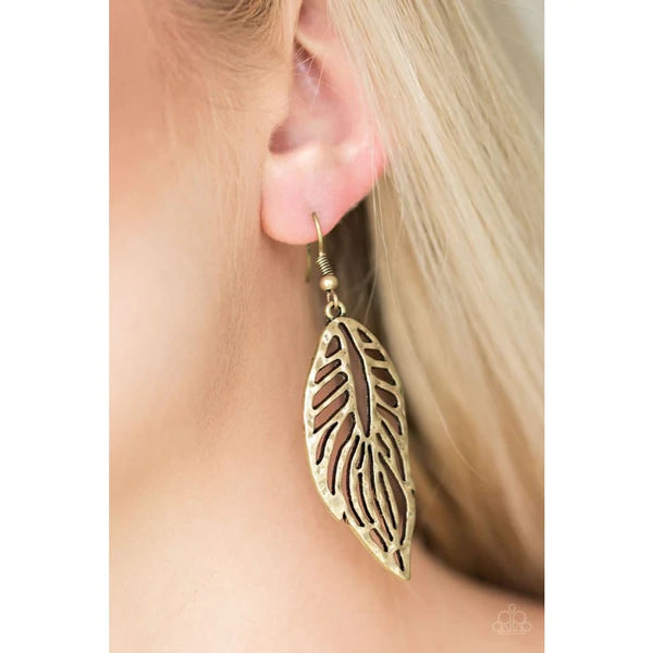 Come Home To Roost - Brass - Paparazzi Accessories