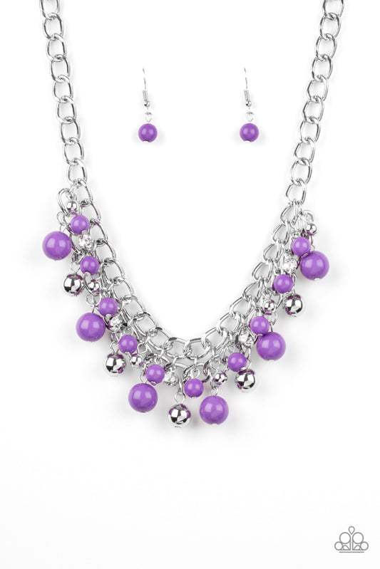 The Bride To Bead Necklace - Purple