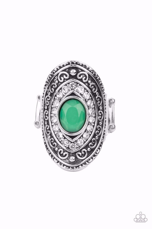 Entrancing Enchantment - Green - Paparazzi Accessories