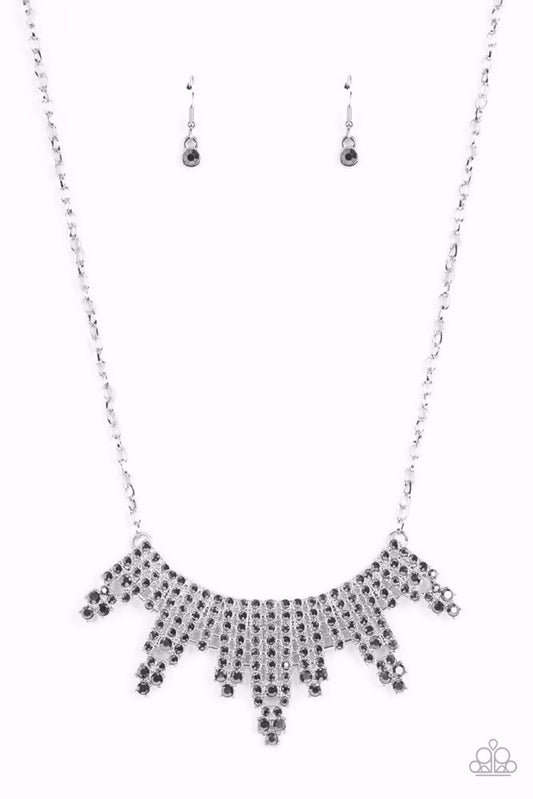 Skyscraping Sparkle - Silver - Paparazzi Accessories