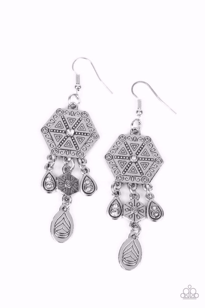 Dreamcatcher Delight - White - Paparazzi Accessories