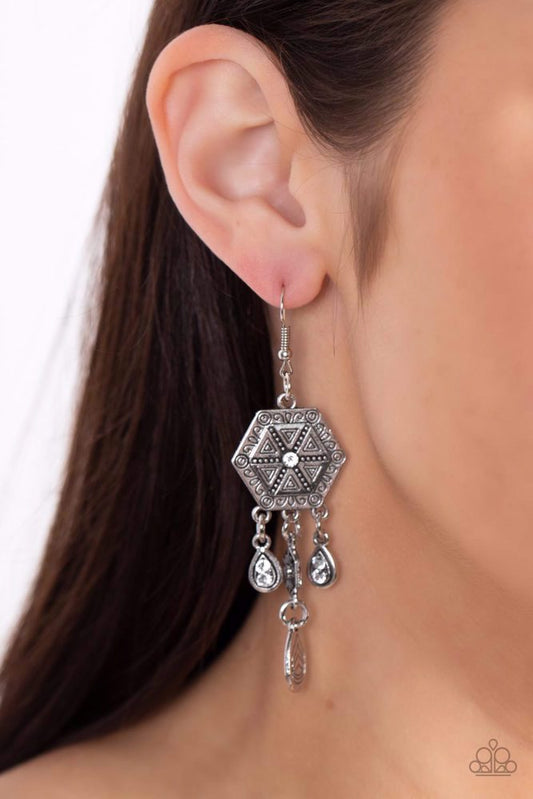 Dreamcatcher Delight - White - Paparazzi Accessories