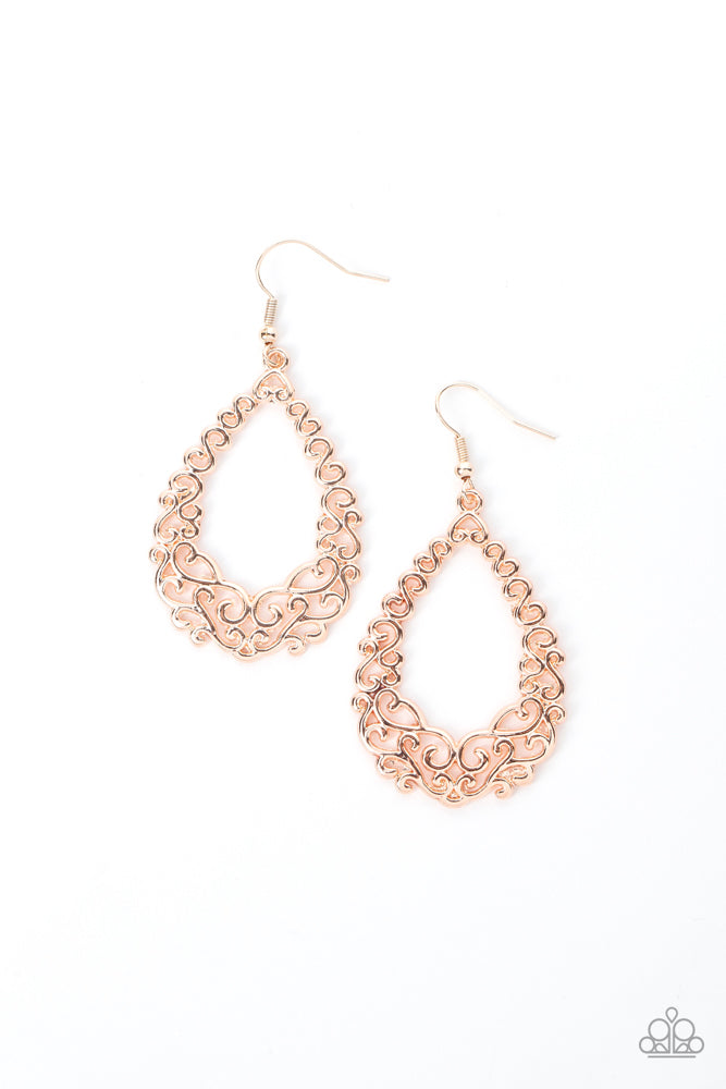 Granada Garland - Rose Gold - Paparazzi Accessories