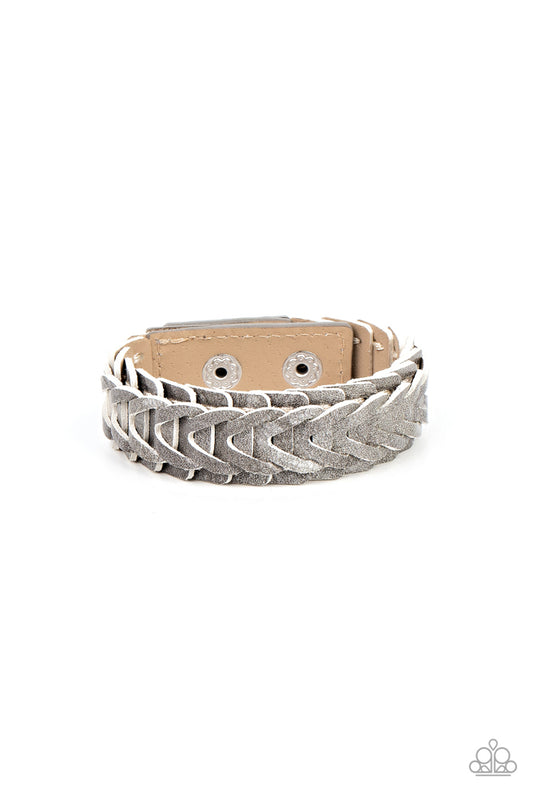 Western Nomad - Silver - Paparazzi Accessories