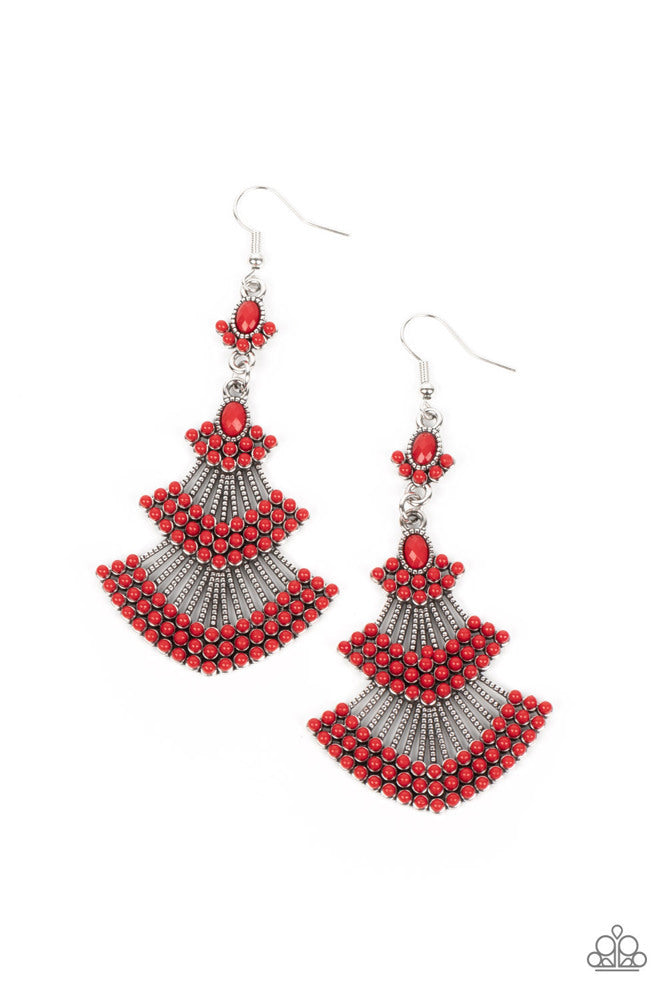 Eastern Expression - Red - Paparazzi Accessories