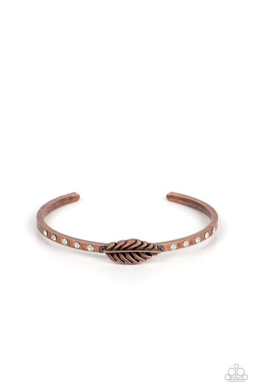 Free-Spirited Shimmer - Copper - Paparazzi Accessories