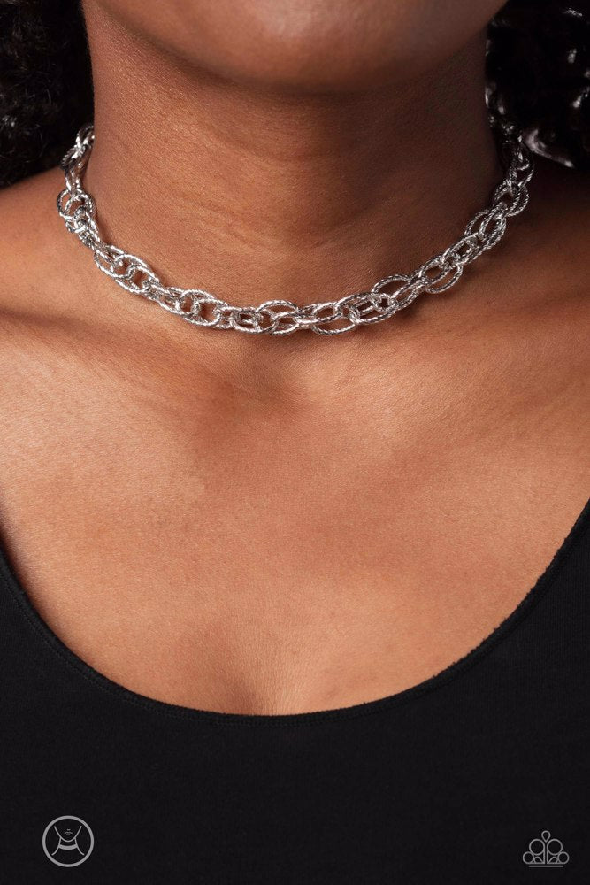 If I Only Had a CHAIN - Silver - Paparazzi Accessories