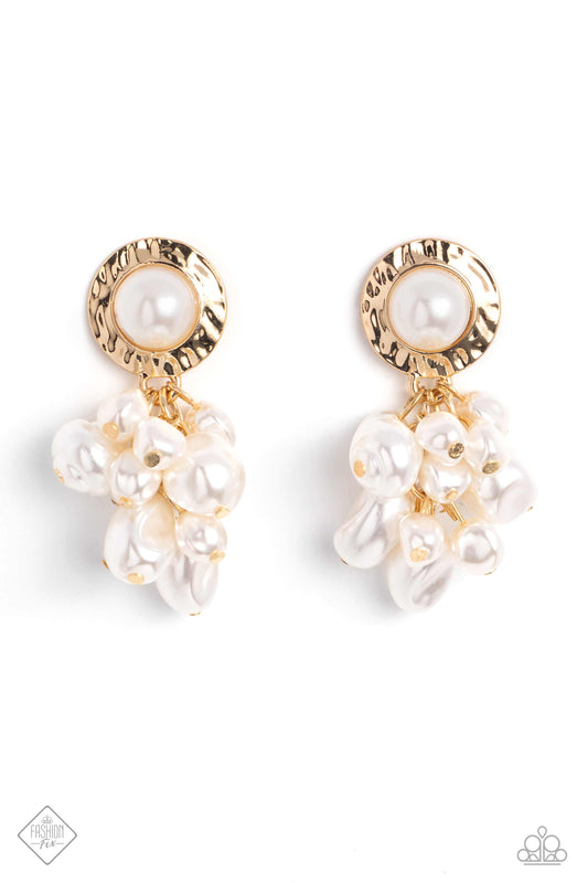 Long Time No SEA - Gold - Paparazzi Accessories
