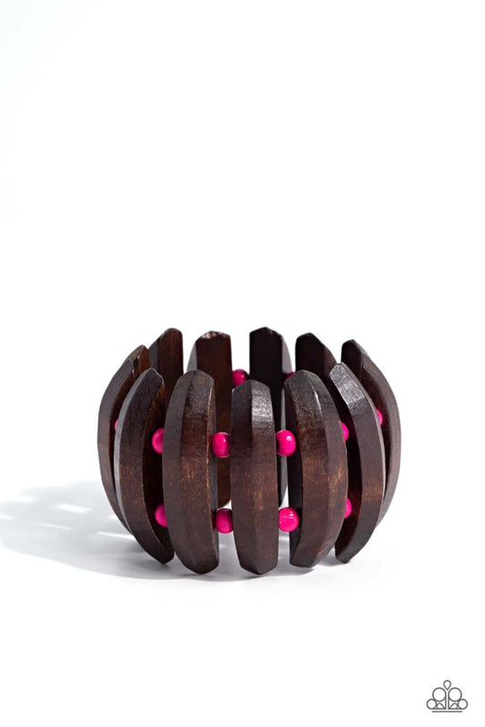 Bora Bora Bauble - Pink - Paparazzi Accessories